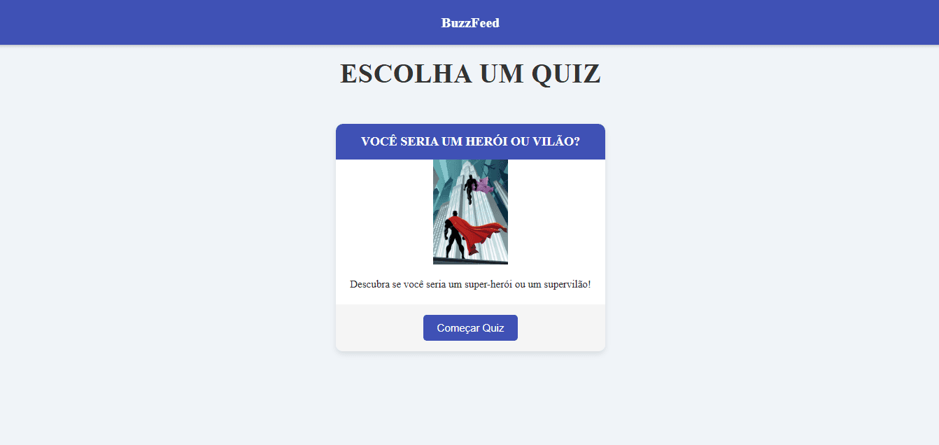 BuzzFeed Quiz Clone 